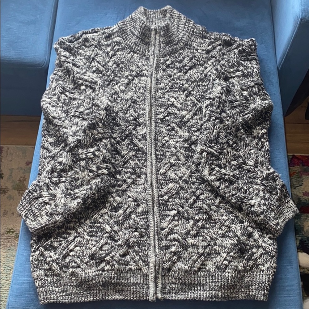 Soft Zip Up Sweater